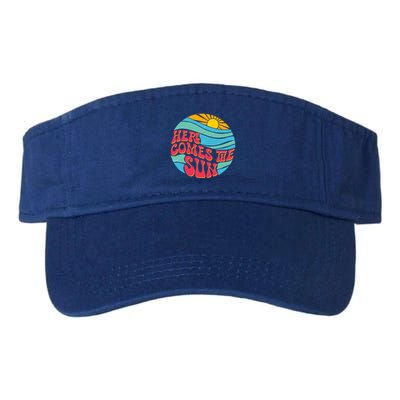 Vintage Here Comes The Sun Emblem Visor