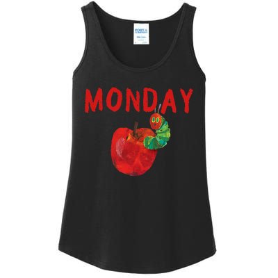 Very Hungry Caterpillar Monday Fruits Birthday Caterpillar Ladies Essential Tank