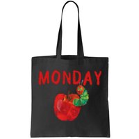 Very Hungry Caterpillar Monday Fruits Birthday Caterpillar Tote Bag