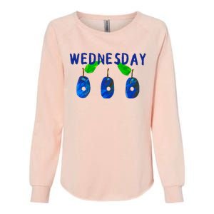 Very Hungry Caterpillar Wednesday Fruit Birthday Caterpillar Womens California Wash Sweatshirt