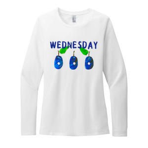 Very Hungry Caterpillar Wednesday Fruit Birthday Caterpillar Womens CVC Long Sleeve Shirt