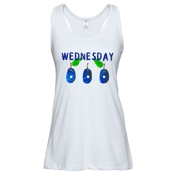 Very Hungry Caterpillar Wednesday Fruit Birthday Caterpillar Ladies Essential Flowy Tank