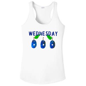 Very Hungry Caterpillar Wednesday Fruit Birthday Caterpillar Ladies PosiCharge Competitor Racerback Tank