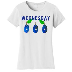 Very Hungry Caterpillar Wednesday Fruit Birthday Caterpillar Women's T-Shirt