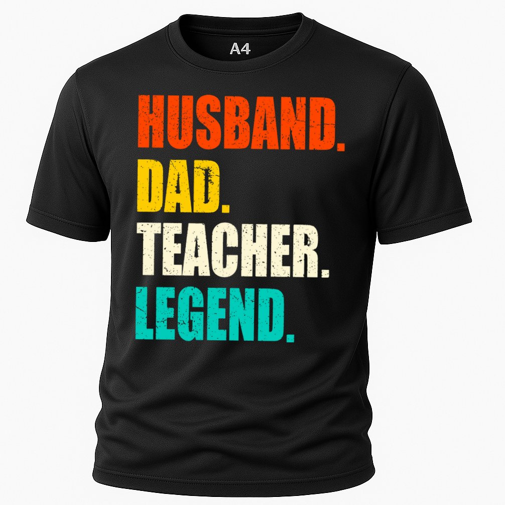 Vintage Husband Dad Teacher Legend Gift Father's Day Performance Shirt
