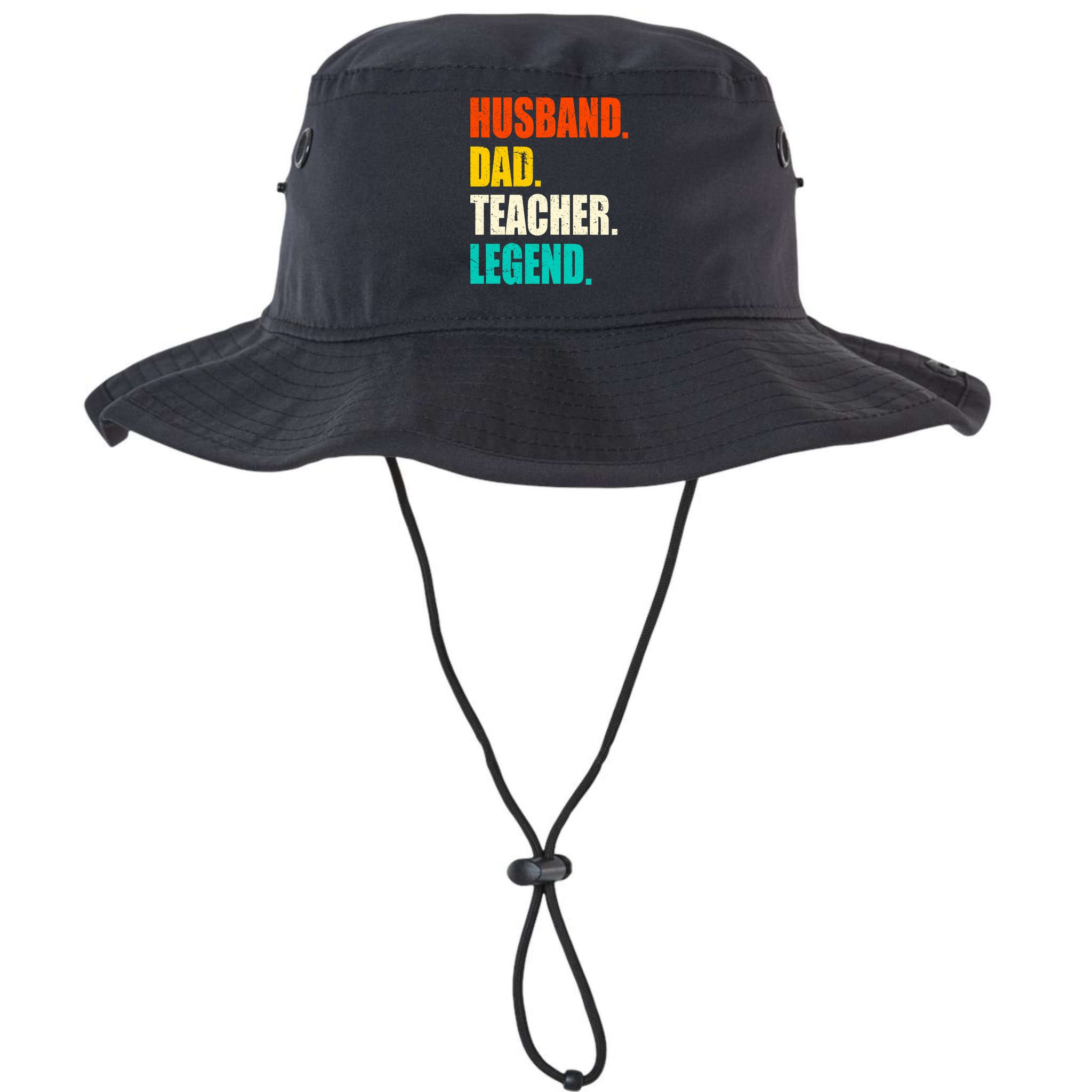 Vintage Husband Dad Teacher Legend Gift Father's Day Bucket Hat