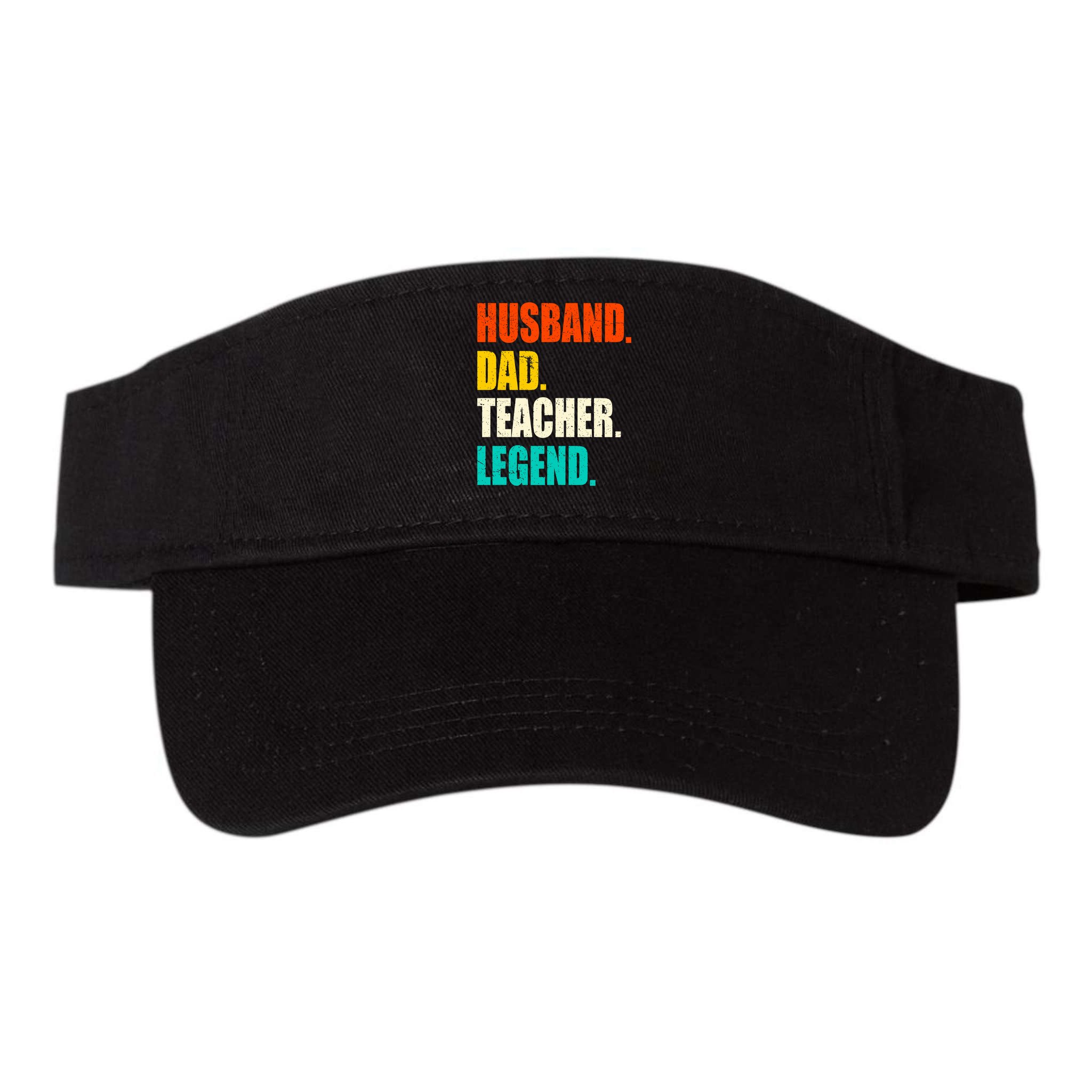 Vintage Husband Dad Teacher Legend Gift Father's Day Visor