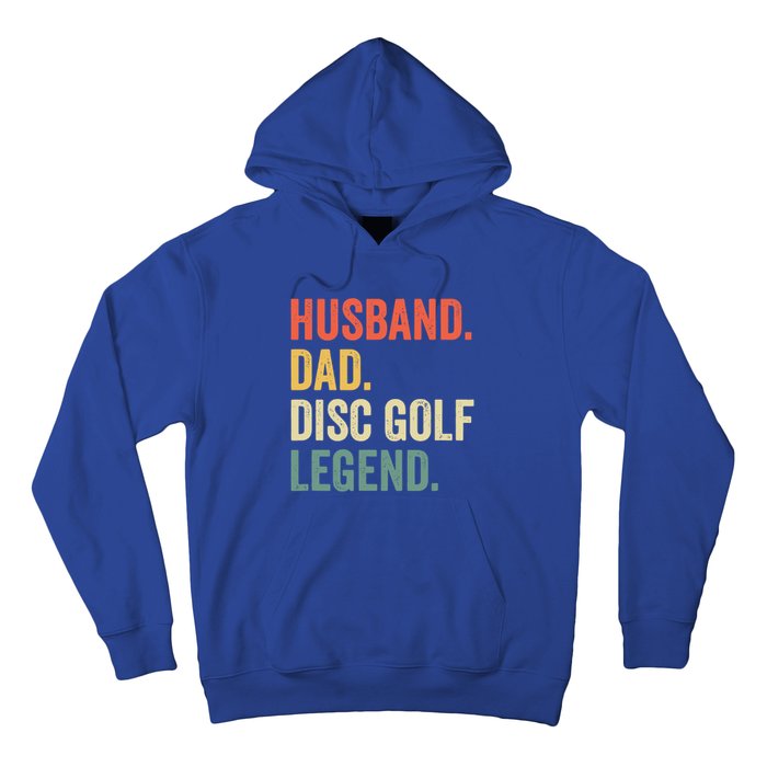 Vintage Husband Dad Disc Golf Legend Disc Golf Father Day Meaningful Gift Hoodie