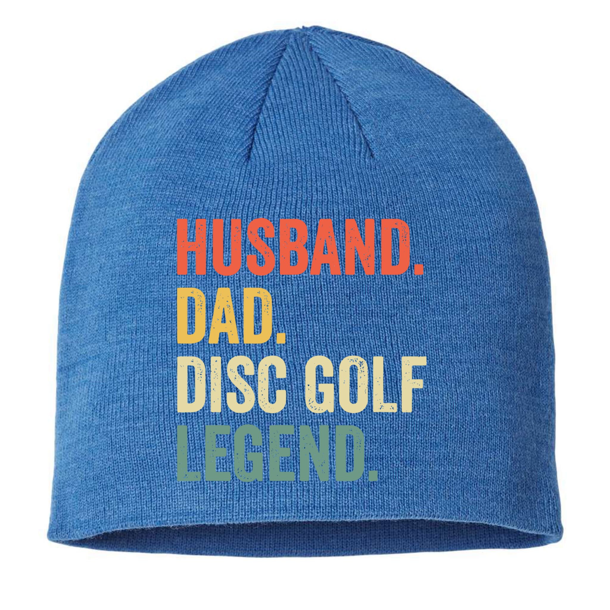Vintage Husband Dad Disc Golf Legend Disc Golf Father Day Meaningful Gift Sustainable Beanie
