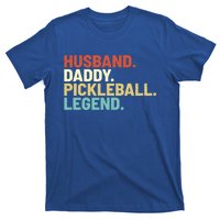 Vintage Husband Daddy Pickleball Legend Sports Father Player Gift T-Shirt