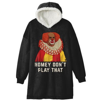 Vintage Homey DonT Play That Homey The Clown Hooded Wearable Blanket