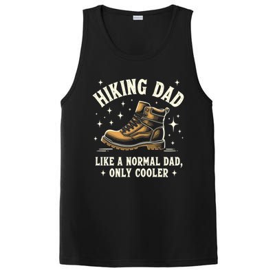 Vintage Hiking Dad Like A Normal Dad Only Cooler Meaningful Gift PosiCharge Competitor Tank