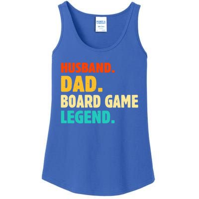 Vintage Husband Dad Board Game Legend Joke Funny Fathers Day Meaningful Gift Ladies Essential Tank