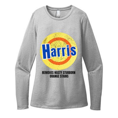 Vote Harris Democrat Antitrump 2024 Election Womens CVC Long Sleeve Shirt