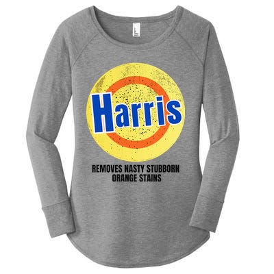 Vote Harris Democrat Antitrump 2024 Election Women's Perfect Tri Tunic Long Sleeve Shirt