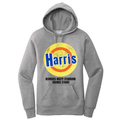 Vote Harris Democrat Antitrump 2024 Election Women's Pullover Hoodie