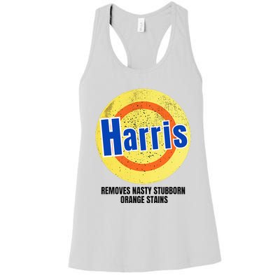 Vote Harris Democrat Antitrump 2024 Election Women's Racerback Tank