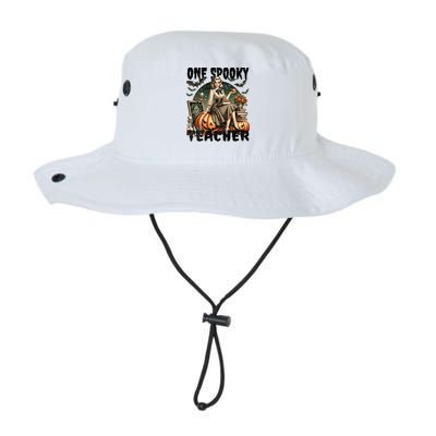 Vintage Halloween Design For Teachers Spooky Gift Legacy Cool Fit Booney Bucket Hat