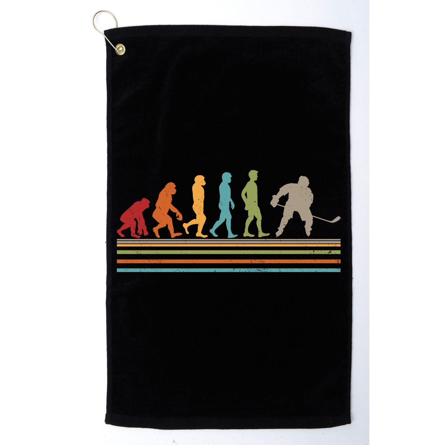 Vintage Hockey Evolution Golf Towel