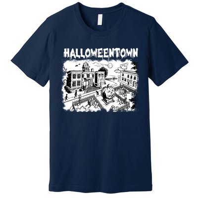 Vintage Halloweentown Est 1998 Premium T-Shirt