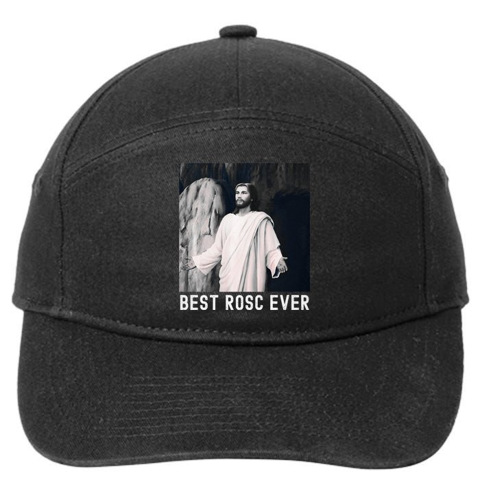 Vintage Happpy Easter Day Best Rosc Ever Doctor Nurse Premium 7-Panel Snapback Hat