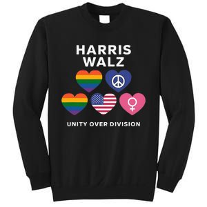 Vote Harriswalz For A United America Sweatshirt