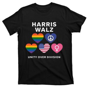 Vote Harriswalz For A United America T-Shirt