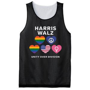 Vote Harriswalz For A United America Mesh Reversible Basketball Jersey Tank