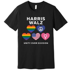 Vote Harriswalz For A United America Premium T-Shirt