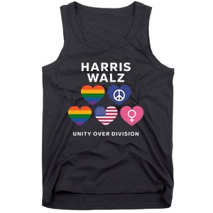 Vote Harriswalz For A United America Tank Top