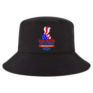 Veteran Hija For Proud Dad Mom Father Or Mother Gift Cool Comfort Performance Bucket Hat