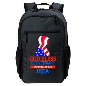 Veteran Hija For Proud Dad Mom Father Or Mother Gift Daily Commute Backpack