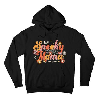 Vintage Halloween Ghost Witchy Mom Costume Tall Hoodie