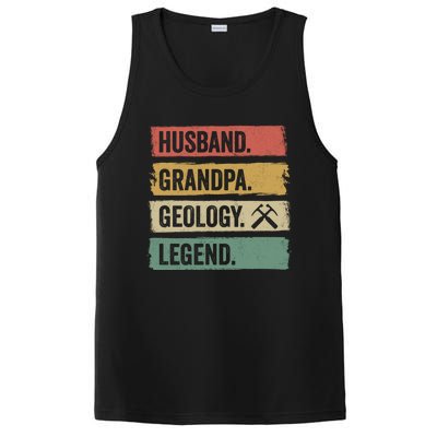 Vintage Husband Grandpa Geology Legend Retro Geologists Gift PosiCharge Competitor Tank