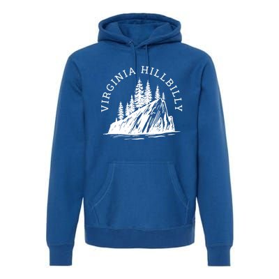 Virginia Hillbilly Gift Premium Hoodie