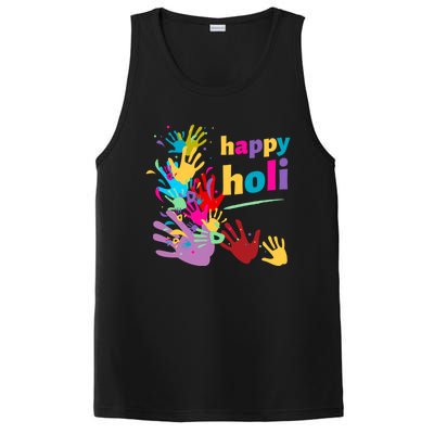 Vibrant Happy Holi Gift PosiCharge Competitor Tank