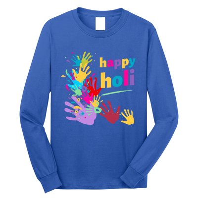 Vibrant Happy Holi Gift Long Sleeve Shirt