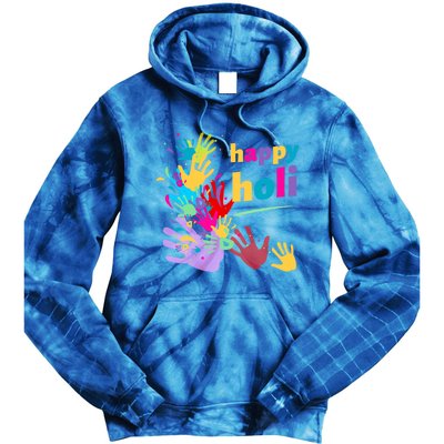 Vibrant Happy Holi Gift Tie Dye Hoodie