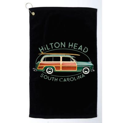 Vintage Hilton Head South Carolina Platinum Collection Golf Towel