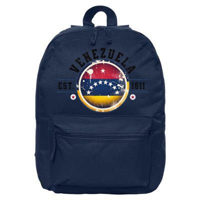 Venezuela Hispanic Heritage Month Proud Venezuelan Flag 16 in Basic Backpack