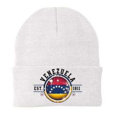 Venezuela Hispanic Heritage Month Proud Venezuelan Flag Knit Cap Winter Beanie