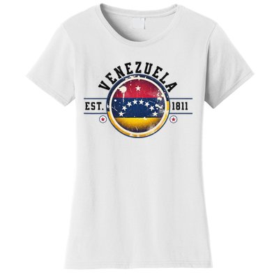 Venezuela Hispanic Heritage Month Proud Venezuelan Flag Women's T-Shirt