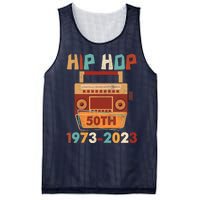 Vintage Hip Hop 50 Years Retro 50th Anniversary Celebration Mesh Reversible Basketball Jersey Tank