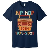 Vintage Hip Hop 50 Years Retro 50th Anniversary Celebration Premium T-Shirt