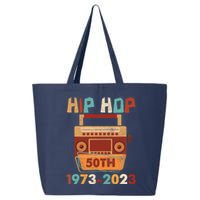 Vintage Hip Hop 50 Years Retro 50th Anniversary Celebration 25L Jumbo Tote