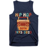 Vintage Hip Hop 50 Years Retro 50th Anniversary Celebration Tank Top