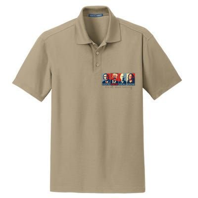 Vintage Hope Hate Heal Grow 2024 Dry Zone Grid Polo