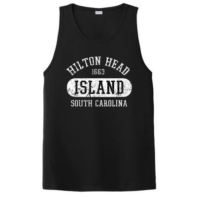 Vintage Hilton Head South Carolina PosiCharge Competitor Tank