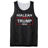 Vintage Hialeah Is Trump Country Hialeah For Trump 2024 Mesh Reversible Basketball Jersey Tank