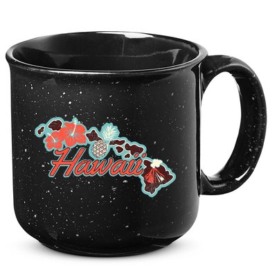 Vintage Hawaii Island 15oz Campfire Ceramic Mug
